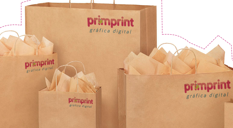 Muestra de bolsas personalizadas